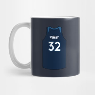 Karl-Anthony Towns Minnesota Jersey Qiangy Mug